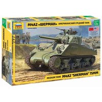 ZVEZDA 3702 1:35 M4 A2 Sherman (75 mm) von ZVEZDA