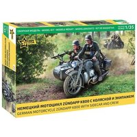 ZVEZDA 3717 1:35 Zündapp K800 mit Seitenwagen ZVEZDA 3717 1:35 Zündapp K800 mit Seitenwagen von ZVEZDA