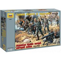 ZVEZDA 500788083 1:72 WW I Figuren-Set Dt. Infanterie ZVEZDA 500788083 1:72 WW I Figuren-Set Dt. Infanterie von ZVEZDA
