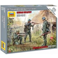 ZVEZDA 6105 1:72 WWII deutsche Infanterie, Ostfront 1941 von ZVEZDA