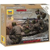 ZVEZDA 6286 1:72 US Maschinengewehr Browning mit Besatzung ZVEZDA 6286 1:72 US Maschinengewehr Browning mit Besatzung von ZVEZDA