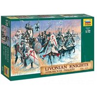 ZVEZDA 8016 1:72 Livonian Knights XIII A.D./Teutonic ZVEZDA 8016 1:72 Livonian Knights XIII A.D./Teutonic von ZVEZDA