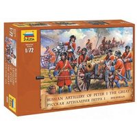 ZVEZDA 8058 1:72 Russische Artillerie, Peter der Große von ZVEZDA