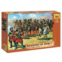 ZVEZDA 8072 1:72 Hist.-Fig.-Set Dragoner Peter l. ZVEZDA 8072 1:72 Hist.-Fig.-Set Dragoner Peter l. von ZVEZDA