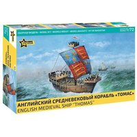 ZVEZDA 9038 1:72 English Medieval Ship "Thomas" von ZVEZDA