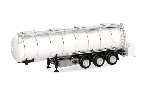 Herpa LKW Modell Lebensmitteltankauflieger Feldbinder 32m³ 3achs, weiß Miniatur im Maßstab 1:87, Sammlerstück, Made in Germany, Kunststoff Herpa LKW Modell Lebensmitteltankauflieger Feldbinder 32m³ 3achs, weiß Miniatur im Maßstab 1:87, Sammlerstück, Made in Germany, Kunststoff von herpa