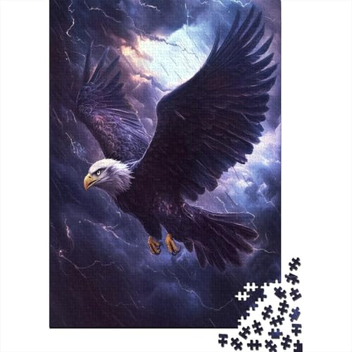 Adler Puzzlespiel 1000 Teile Erwachsene -Puzzle 1000 Stück Spiel Puzzles Für Erwachsene Kinder Puzzle Erwachsenen Puzzlespiel Puzzel 1000pcs (75x50cm) von ZWABFOFYV