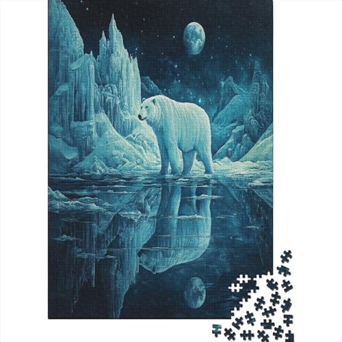 Bär Puzzlespiel 1000 Teile Puzzle Für Erwachsene Und Kinder Ab 14 Jahren, Puzzle Erwachsenen Puzzlespi Puzzel 1000pcs (75x50cm) von ZWABFOFYV