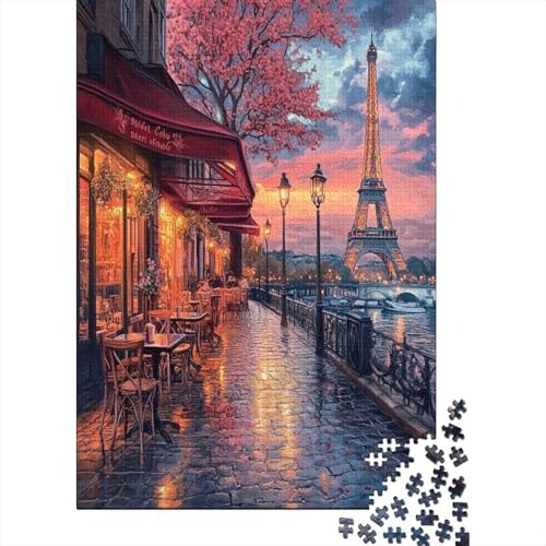 Eiffelturm Puzzle 1000 Teile Erwachsene Puzzles Für Erwachsene Klassische Puzzles 1000 Teile Erwachsene Puzzlespiel Schwer Pädagogisches Spielzeug Erwachsene Kinder Puzzel 1000pcs (75x50cm) von ZWABFOFYV