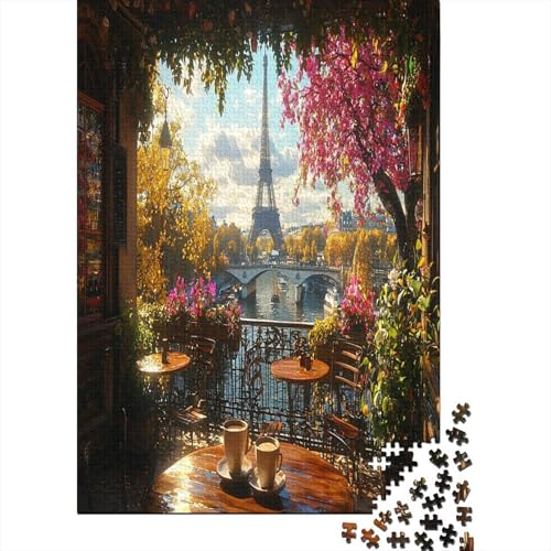 Eiffelturm Puzzle 1000 Teile Erwachsene Puzzles Für Erwachsene Klassische Puzzles 1000 Teile Erwachsene Puzzlespiel Schwer Pädagogisches Spielzeug Erwachsene Kinder Puzzel 1000pcs (75x50cm) von ZWABFOFYV