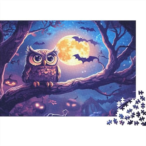 Eule Puzzlespiel 1000 Teile Puzzle Für Erwachsene Und Kinder Ab 14 Jahren, Puzzle Erwachsenen Puzzlespi Puzzel 1000pcs (75x50cm) von ZWABFOFYV
