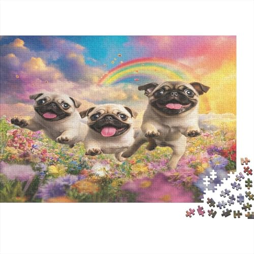 FRANZÖSISCHER BULLDONG Puzzle 1000 Teile Puzzles Für Erwachsene Klassische Puzzles 1000 Teile Puzzles Schwer Erwachsene 1000 Teile 1000pcs (75x50cm) von ZWABFOFYV