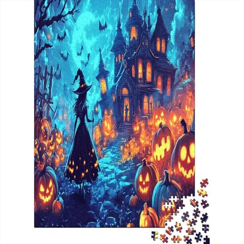 Hexe Puzzlespiel 1000 Teile Puzzle Für Erwachsene Und Kinder Ab 14 Jahren, Puzzle Erwachsenen Puzzlespi Puzzel 1000pcs (75x50cm) von ZWABFOFYV
