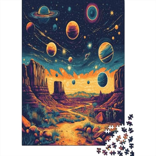 Kosmischer Sternenhimmel Puzzlespiel 1000 Teile Puzzle Für Erwachsene Und Kinder Ab 14 Jahren, Puzzle Erwachsenen Puzzlespi Puzzel 1000pcs (75x50cm) von ZWABFOFYV