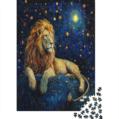 Löwe Puzzlespiel 1000 Teile Puzzle Für Erwachsene Und Kinder Ab 14 Jahren, Puzzle Erwachsenen Puzzlespi Puzzel 1000pcs (75x50cm) von ZWABFOFYV