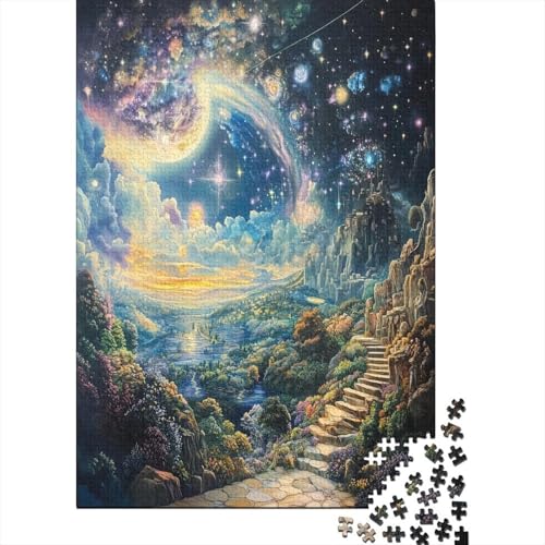 Nordlichter Puzzlespiel 1000 Teile Jigsaw Puzzle 1000 Puzzle FüR Erwachsene Kinder Senioren Erwachsenen Puzzlespiel Puzzel 1000pcs (75x50cm) von ZWABFOFYV