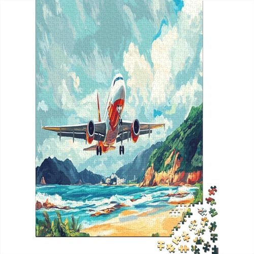 Personenflugzeuge Puzzle 1000 Teile Erwachsene Puzzles Für Erwachsene Klassische Puzzles 1000 Teile Erwachsene Puzzlespiel Schwer Pädagogisches Spielzeug Erwachsene Kinder Puzzel 1000pcs (75x50cm) von ZWABFOFYV