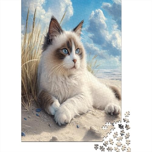 Ragdoll Katze Puzzle 1000 Teile Erwachsene Puzzles Für Erwachsene Klassische Puzzles 1000 Teile Erwachsene Puzzles Erwachsene 1000 Teile 1000pcs (75x50cm) von ZWABFOFYV
