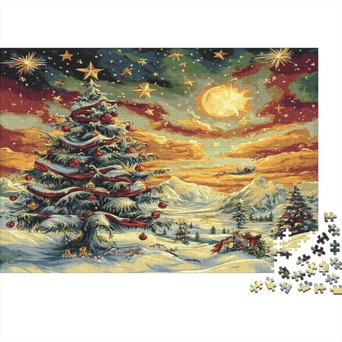 Weihnachtsbaum Puzzle 1000 Teile Erwachsene Puzzles Für Erwachsene Klassische Puzzles 1000 Teile Erwachsene Puzzlespiel Schwer Pädagogisches Spielzeug Erwachsene Kinder Puzzel 1000pcs (75x50cm) von ZWABFOFYV
