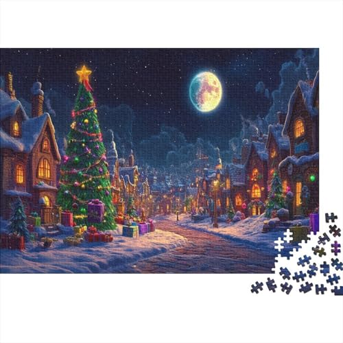 Weihnachtsbaum Puzzle 1000 Teile Erwachsene Puzzles Für Erwachsene Klassische Puzzles 1000 Teile Erwachsene Puzzlespiel Schwer Pädagogisches Spielzeug Erwachsene Kinder Puzzel 1000pcs (75x50cm) von ZWABFOFYV