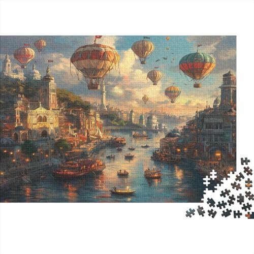 ZWABFOFYV Venedig Water City Puzzle 1000 Teile Klassisches Puzzle für Erwachsene 1000pcs (75x50cm) von ZWABFOFYV
