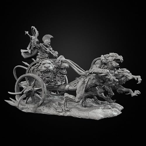 ZWJFDGQM 1/35 Ancient Hell Warrior Soldier Resin Soldier Model Kit Unbemalt und unmontiert Figur Resin Model Kit // H6e7X1 von ZWJFDGQM