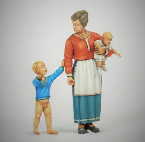 ZWJFDGQM 1/35 WWII European Refugee Soldier Resin Modellbausatz Unbemalter und unmontierter Soldat Resin Modellbausatz //X9G1O2 ZWJFDGQM 1/35 WWII European Refugee Soldier Resin Modellbausatz Unbemalter und unmontierter Soldat Resin Modellbausatz //X9G1O2 von ZWJFDGQM