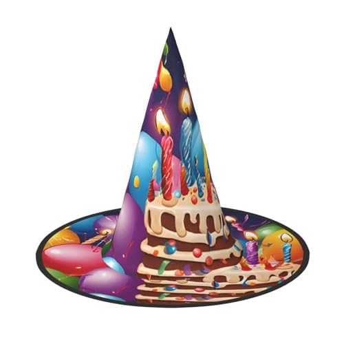 ZWLPNZZD Bedruckter faltbarer Halloween-Hut, Urlaub, Kostüm, Kappe, Cosplay, Party, Hexenhüte, 2 Stück ZWLPNZZD Bedruckter faltbarer Halloween-Hut, Urlaub, Kostüm, Kappe, Cosplay, Party, Hexenhüte, 2 Stück von ZWLPNZZD