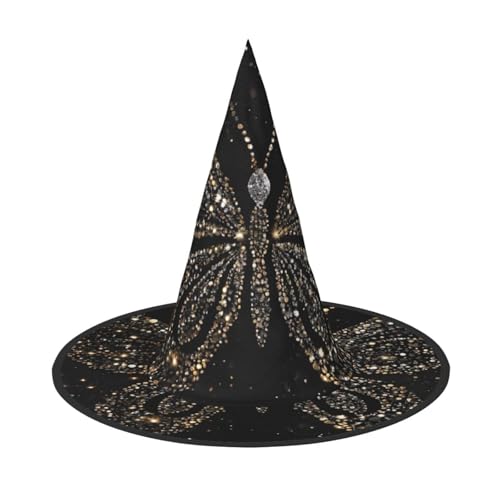 ZWLPNZZD Bedruckter faltbarer Halloween-Hut, Urlaub, Kostüm, Kappe, Cosplay, Party, Hexenhüte, 2 Stück ZWLPNZZD Bedruckter faltbarer Halloween-Hut, Urlaub, Kostüm, Kappe, Cosplay, Party, Hexenhüte, 2 Stück von ZWLPNZZD