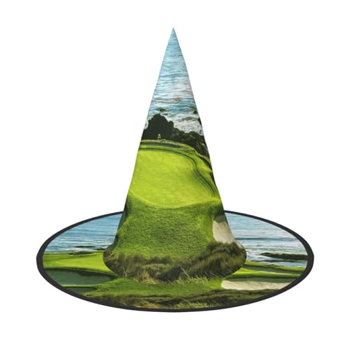 ZWLPNZZD Bedruckter faltbarer Halloween-Hut, Urlaub, Kostüm, Kappe, Cosplay, Party, Hexenhüte, 3 Stück von ZWLPNZZD