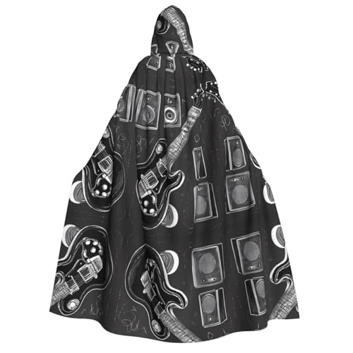 ZWLPNZZD Kapuzenumhang mit Aufdruck "Love Rock", lang und bequem, für Halloween, Rollenspiele, Party, Cosplay, Herren und Damen ZWLPNZZD Kapuzenumhang mit Aufdruck "Love Rock", lang und bequem, für Halloween, Rollenspiele, Party, Cosplay, Herren und Damen von ZWLPNZZD
