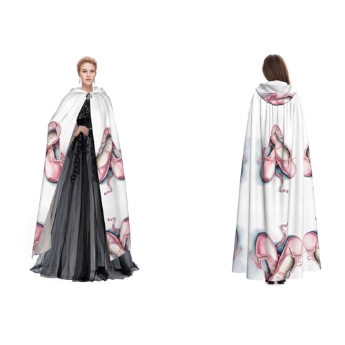 ZWLPNZZD Kapuzenumhang mit Balletttänzerin, lang und bequem für Halloween, Rollenspiele und mehr ZWLPNZZD Kapuzenumhang mit Balletttänzerin, lang und bequem für Halloween, Rollenspiele und mehr von ZWLPNZZD