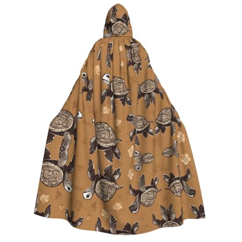 ZWLPNZZD Kapuzenumhang mit Meeresschildkröten, lang und bequem, für Halloween, Rollenspiele, Party, Cosplay, Herren und Damen ZWLPNZZD Kapuzenumhang mit Meeresschildkröten, lang und bequem, für Halloween, Rollenspiele, Party, Cosplay, Herren und Damen von ZWLPNZZD