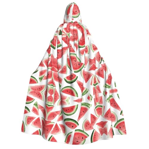 ZWLPNZZD Kapuzenumhang mit Wassermelonen-Druck, lang und bequem, für Halloween, Rollenspiele, Party, Cosplay, Herren und Damen ZWLPNZZD Kapuzenumhang mit Wassermelonen-Druck, lang und bequem, für Halloween, Rollenspiele, Party, Cosplay, Herren und Damen von ZWLPNZZD