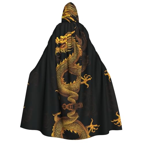 ZWLPNZZD Kapuzenumhang mit chinesischem goldgelben Drachen, lang und bequem, für Halloween, Rollenspiele, Party, Cosplay, Herren und Damen ZWLPNZZD Kapuzenumhang mit chinesischem goldgelben Drachen, lang und bequem, für Halloween, Rollenspiele, Party, Cosplay, Herren und Damen von ZWLPNZZD