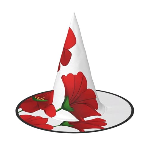 ZWLPNZZD Mohnblumen, lebendige Blütenblätter, bedruckter faltbarer Halloween-Hut, Urlaub, Kostüm, Kappe, Cosplay, Party, Hexenhüte, 3 Stück ZWLPNZZD Mohnblumen, lebendige Blütenblätter, bedruckter faltbarer Halloween-Hut, Urlaub, Kostüm, Kappe, Cosplay, Party, Hexenhüte, 3 Stück von ZWLPNZZD
