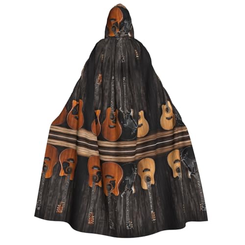 ZWLPNZZD Umhang mit Kapuze, für Gitarre, Bass, Musikinstrumente, lang, bequem, für Halloween, Rollenspiele, Party, Cosplay, Herren und Damen ZWLPNZZD Umhang mit Kapuze, für Gitarre, Bass, Musikinstrumente, lang, bequem, für Halloween, Rollenspiele, Party, Cosplay, Herren und Damen von ZWLPNZZD