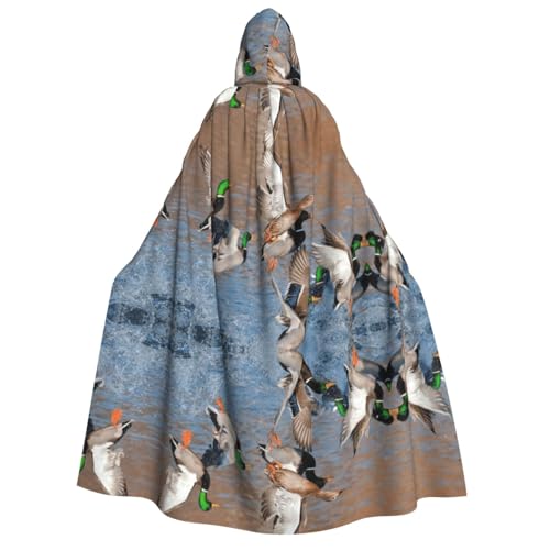 ZWLPNZZD Umhang mit Kapuze, lang, bequem, für Halloween, Rollenspiele, Party, Cosplay, Herren, Damen, Kostüme von ZWLPNZZD