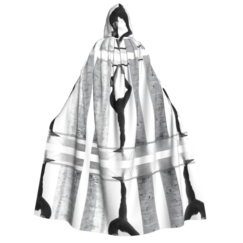 ZWLPNZZD Umhang mit Kapuze, lang und bequem, für Halloween, Rollenspiele, Party, Cosplay, Herren und Damen ZWLPNZZD Umhang mit Kapuze, lang und bequem, für Halloween, Rollenspiele, Party, Cosplay, Herren und Damen von ZWLPNZZD
