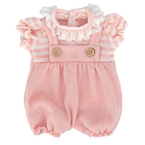 ZWOOS Puppenkleidung für New Born Baby Doll, niedlich Baumwolle Outfit für 35-43 cm Puppen von ZWOOS