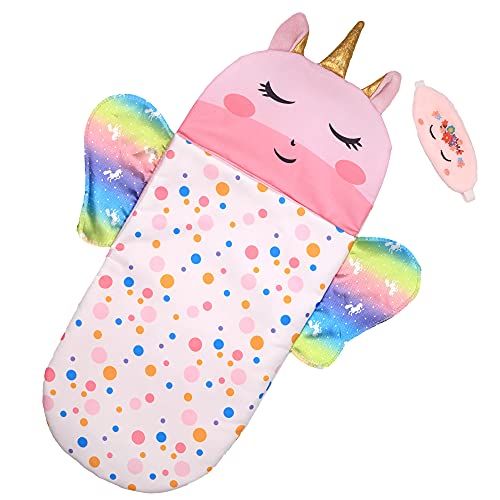 ZWOOS Puppenschlafsack mit Schlafmaske für Babypuppen, weiches Zubehör für 25-38 cm Puppen ZWOOS Puppenschlafsack mit Schlafmaske für Babypuppen, weiches Zubehör für 25-38 cm Puppen von ZWOOS