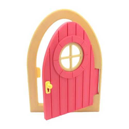 1/12 Miniatur-Puppenhäuser Feen Tor Tür Leiter Modell Figur für kreatives Handwerk Modell Projekt Display pädagogische Verwendung Miniatur-Puppenhäuser Zubehör von ZWTPGKRD