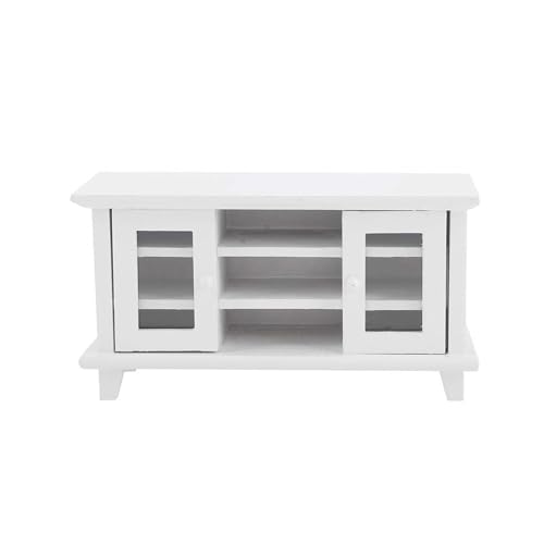 Praktischer, stabiler Holz-TV-Schrank, Miniatur, tragbar, für 1 12 Puppenhäuser, Wohnzimmerdekoration und Zubehör, Holzpuppenhäuser, Zubehör Praktischer, stabiler Holz-TV-Schrank, Miniatur, tragbar, für 1 12 Puppenhäuser, Wohnzimmerdekoration und Zubehör, Holzpuppenhäuser, Zubehör von ZWTPGKRD