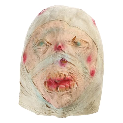 ZWTPGKRD Bandage Halloween Horror Maskerade Festival Party Cosplay Full For Head Face Cover Neuheit Halloween Kopfbedeckung Gesicht ZWTPGKRD Bandage Halloween Horror Maskerade Festival Party Cosplay Full For Head Face Cover Neuheit Halloween Kopfbedeckung Gesicht von ZWTPGKRD