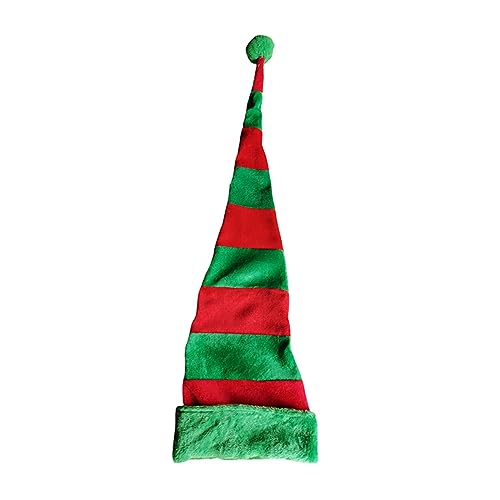 ZWTPGKRD LED-Weihnachtsmützen, LED-beleuchtete Weihnachtsmütze, gestrickte Weihnachtsmann-Neujahrsparty-Hüte, gestrickte Weihnachtsmannmütze von ZWTPGKRD