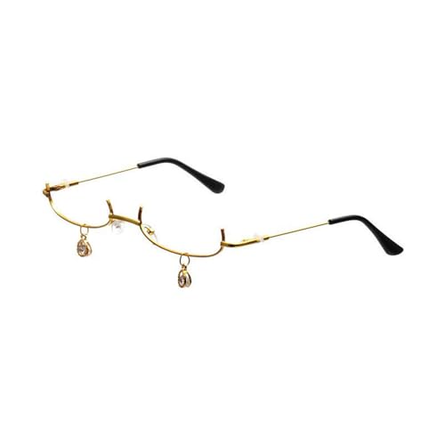 ZWTPGKRD Leichte Metallrahmen Brille Film Lustige Brille Glas ohne Linse für Anime Fans und Festival Enthusiasten ZWTPGKRD Leichte Metallrahmen Brille Film Lustige Brille Glas ohne Linse für Anime Fans und Festival Enthusiasten von ZWTPGKRD