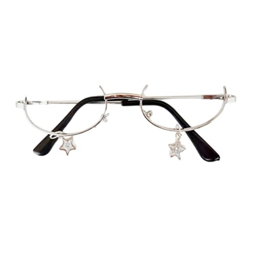 ZWTPGKRD Leichte Metallrahmen Brille Film Lustige Brille Glas ohne Linse für Anime Fans und Festival Enthusiasten ZWTPGKRD Leichte Metallrahmen Brille Film Lustige Brille Glas ohne Linse für Anime Fans und Festival Enthusiasten von ZWTPGKRD