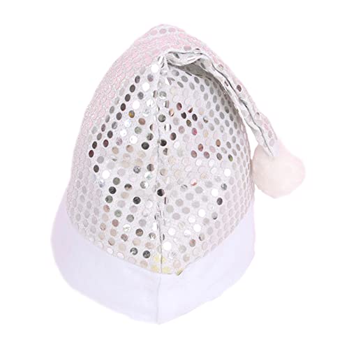 ZWTPGKRD Weihnachtsmannmütze, weicher Glitzer, Weihnachtsdekoration, Vliesstoff, Party, Urlaub, Requisiten, Cosplay, Kostüm, Kappe, 5 Stück, Dekorationen für Zuhause, Baum, Schlafzimmer, Innenbereich ZWTPGKRD Weihnachtsmannmütze, weicher Glitzer, Weihnachtsdekoration, Vliesstoff, Party, Urlaub, Requisiten, Cosplay, Kostüm, Kappe, 5 Stück, Dekorationen für Zuhause, Baum, Schlafzimmer, Innenbereich von ZWTPGKRD