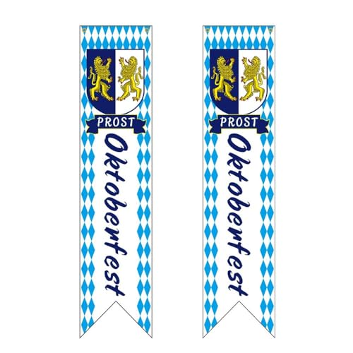 Oktoberfest-Dekorationsset, Oktoberfest-Flaggen-Banner, bayerischer Wimpelbanner, deutsches Zubehör, Oktoberfest-Party-Banner-Flagge Oktoberfest-Dekorationsset, Oktoberfest-Flaggen-Banner, bayerischer Wimpelbanner, deutsches Zubehör, Oktoberfest-Party-Banner-Flagge von ZXCVWWE