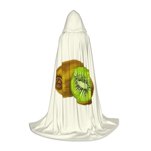 ZXERTG Kapuzenumhang mit Kiwi-Aufdruck für Halloween-Kostüme, perfekt für Zauberer, Vampir, Sensenmann und Cosplay ZXERTG Kapuzenumhang mit Kiwi-Aufdruck für Halloween-Kostüme, perfekt für Zauberer, Vampir, Sensenmann und Cosplay von ZXERTG